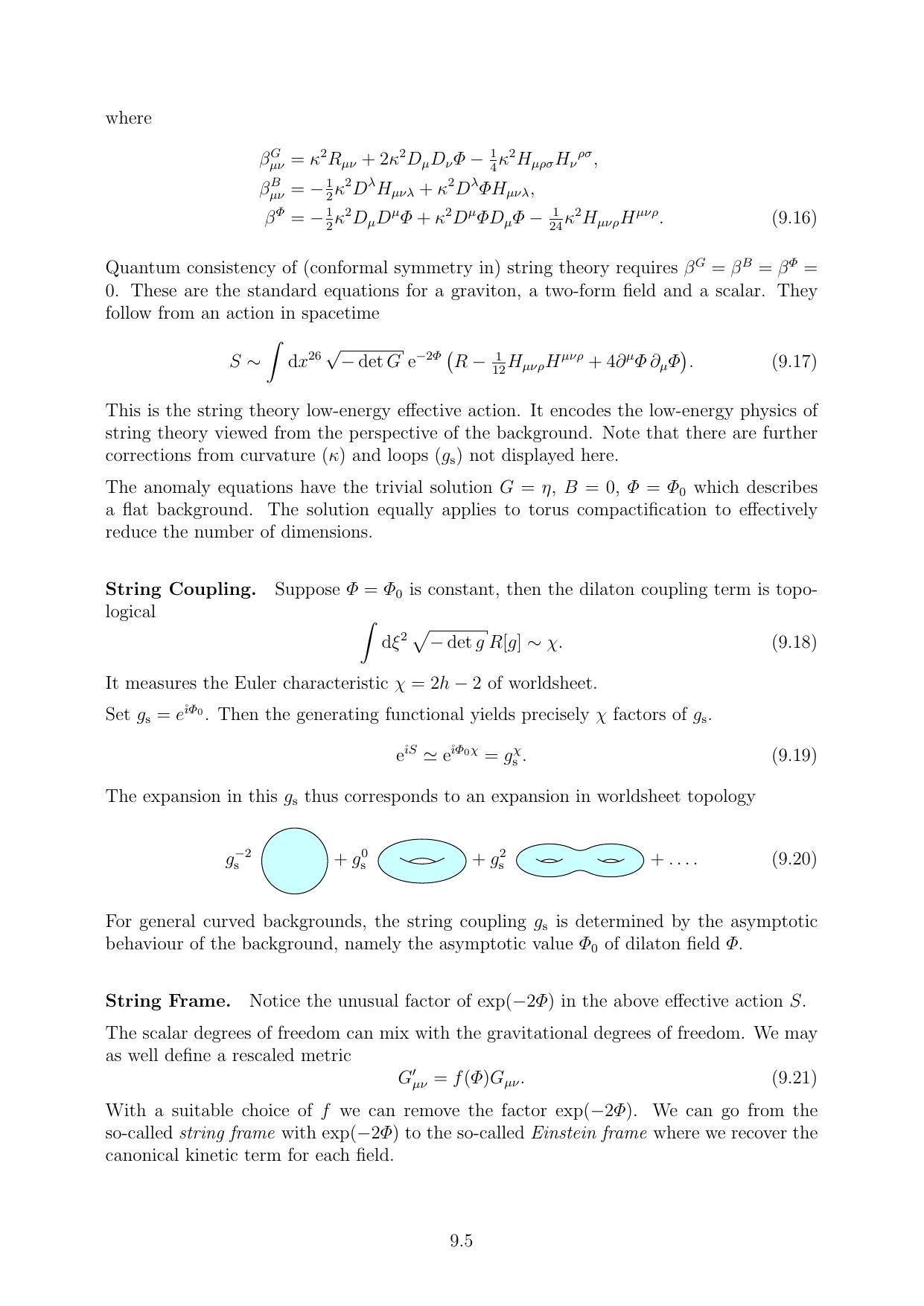 Two-form field and dilaton - My Obsidian Notes