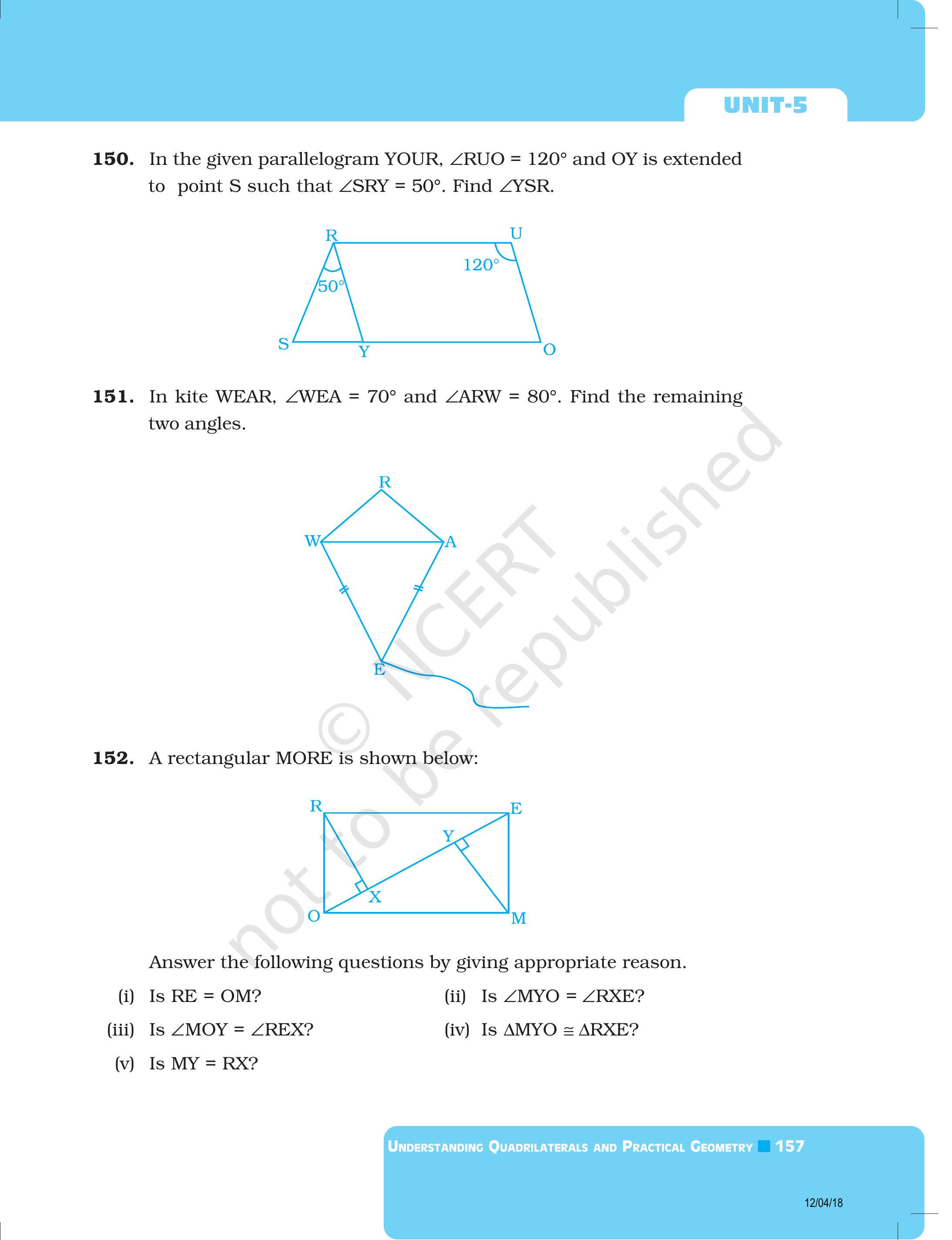 Flexi answers - A rectangular MORE is shown below: Answer the following ...