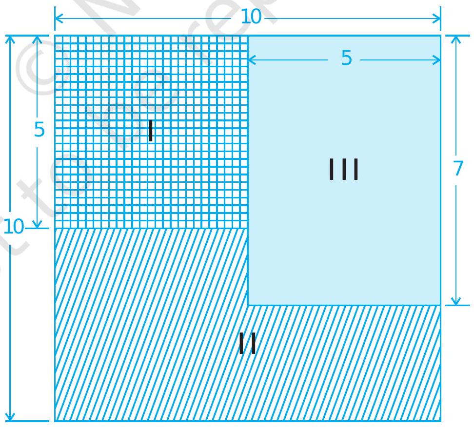 Cdn Mathpix Map Flexi answers - what is the ratio of the areas of shaded portion I to ...
