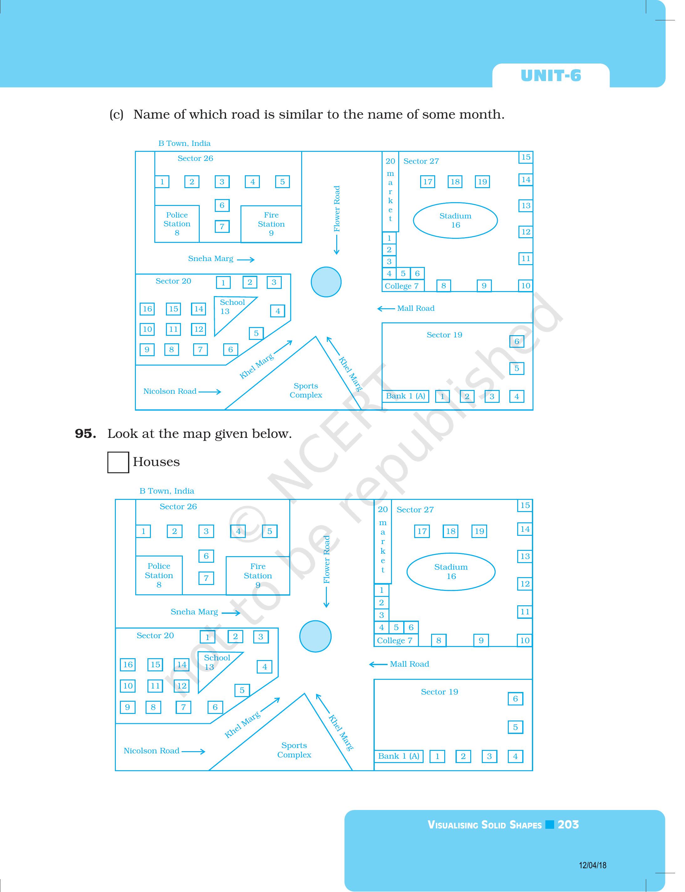 Flexi answers - Look at the map given below. Answer the following ...
