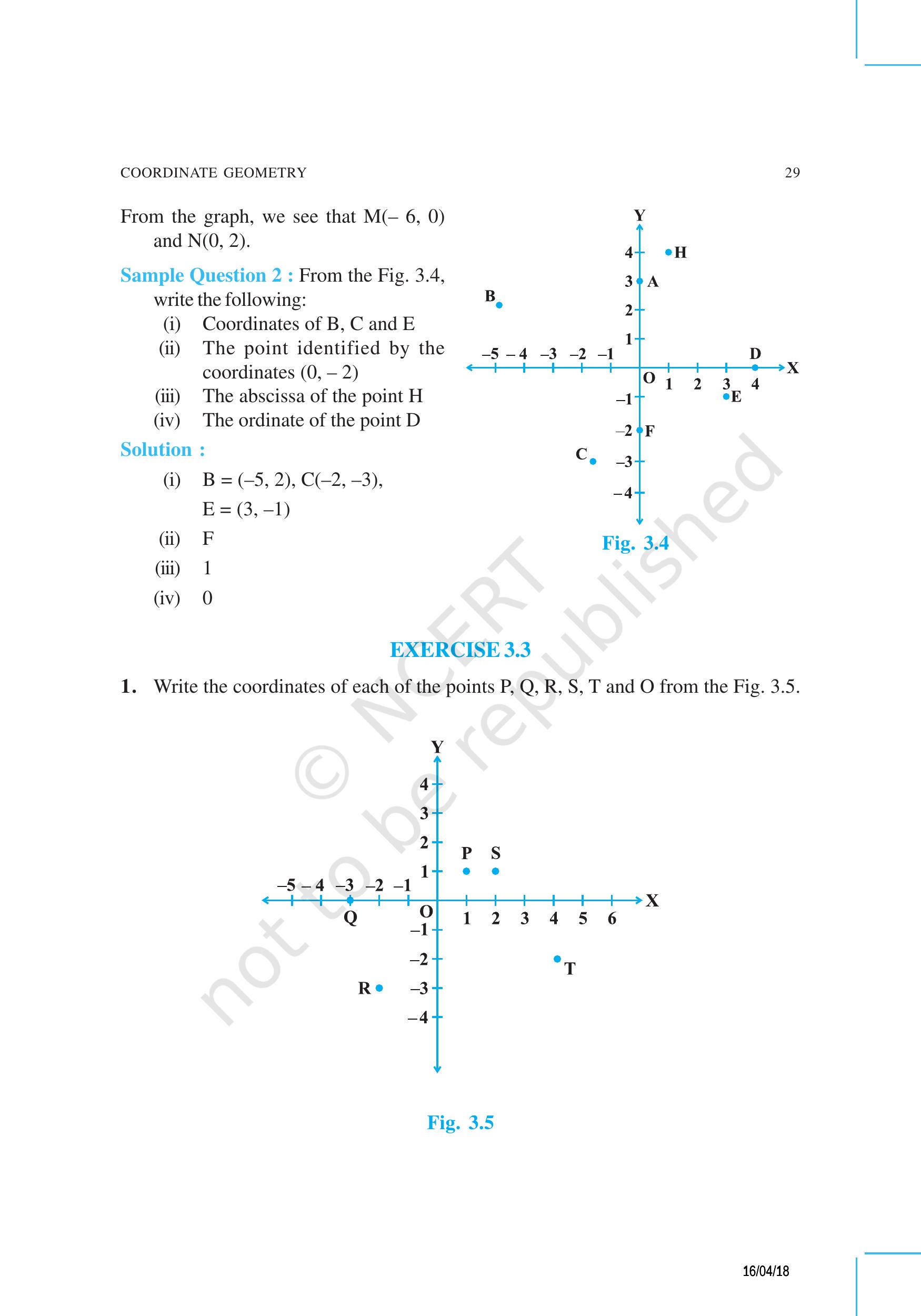 Points in the Coordinate Plane | Flexi Homework help & answers | CK-12 ...