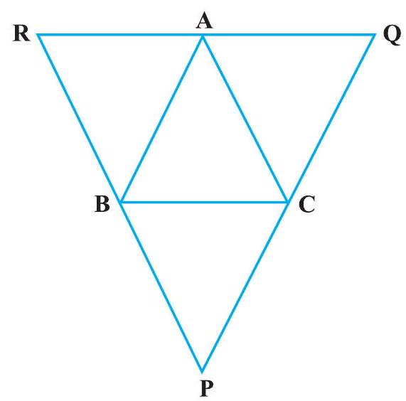 The Alignment Triangle Flexi answers - Through A, B and C, lines RQ, PR and QP have been drawn ...