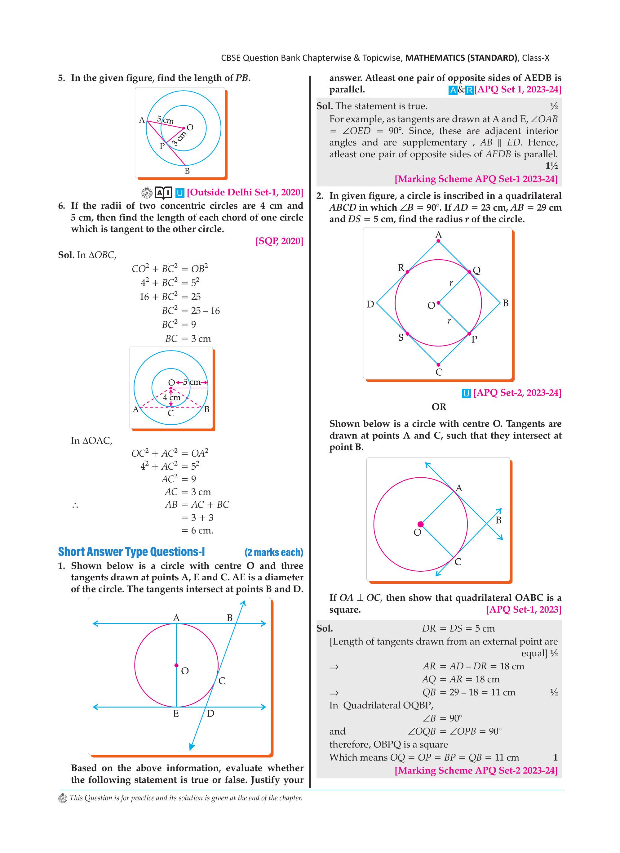 Circle with three tangents, AE diameter, tangents intersecting at B and D
