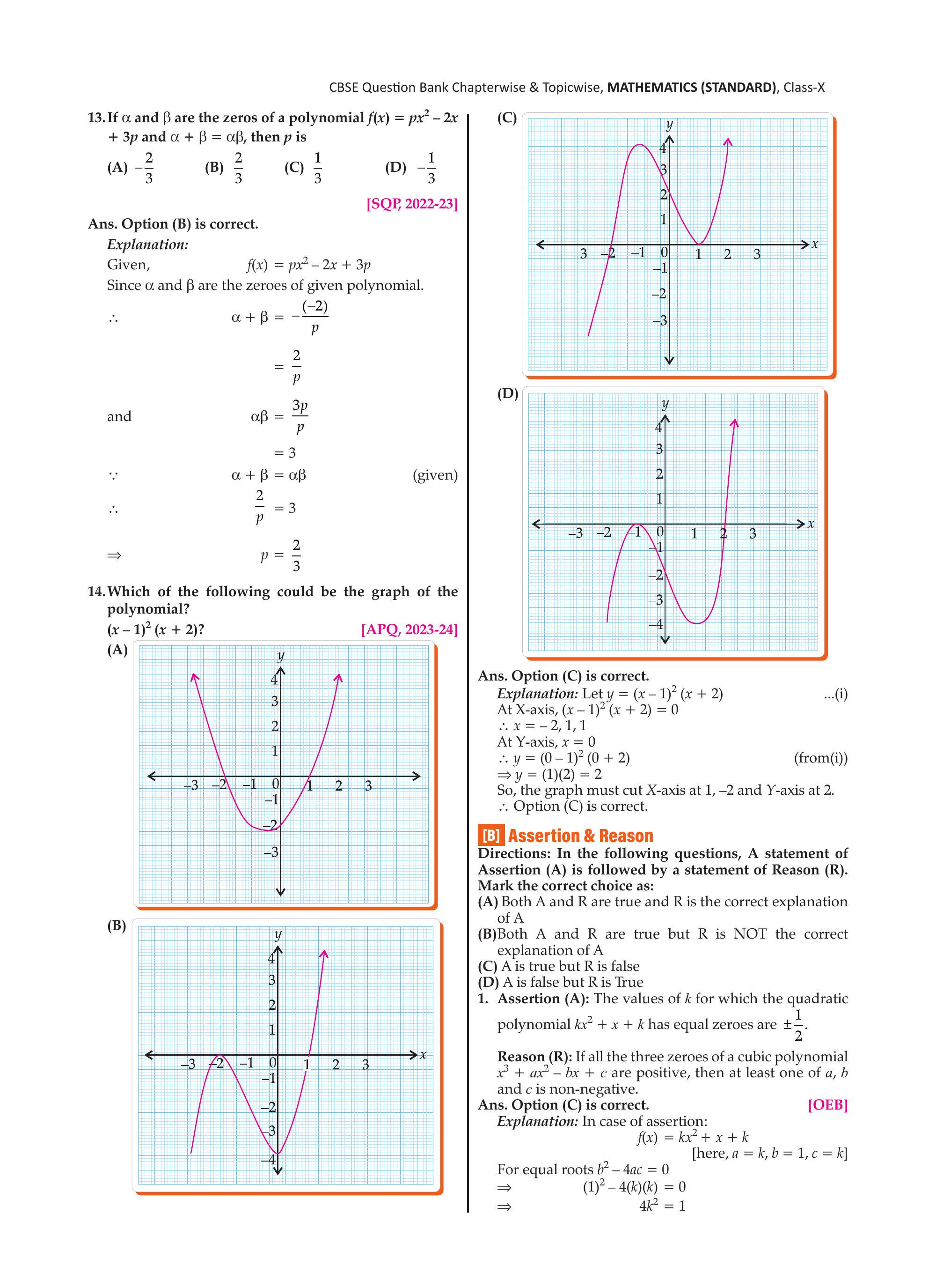 Graph option C — correct answer