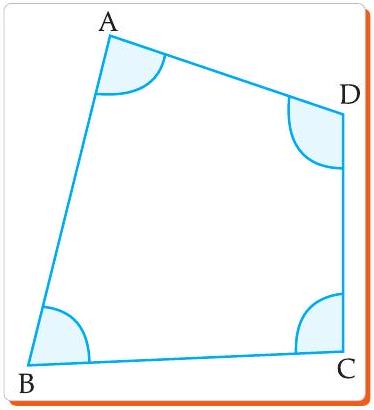 Quadrilateral with arcs from vertices