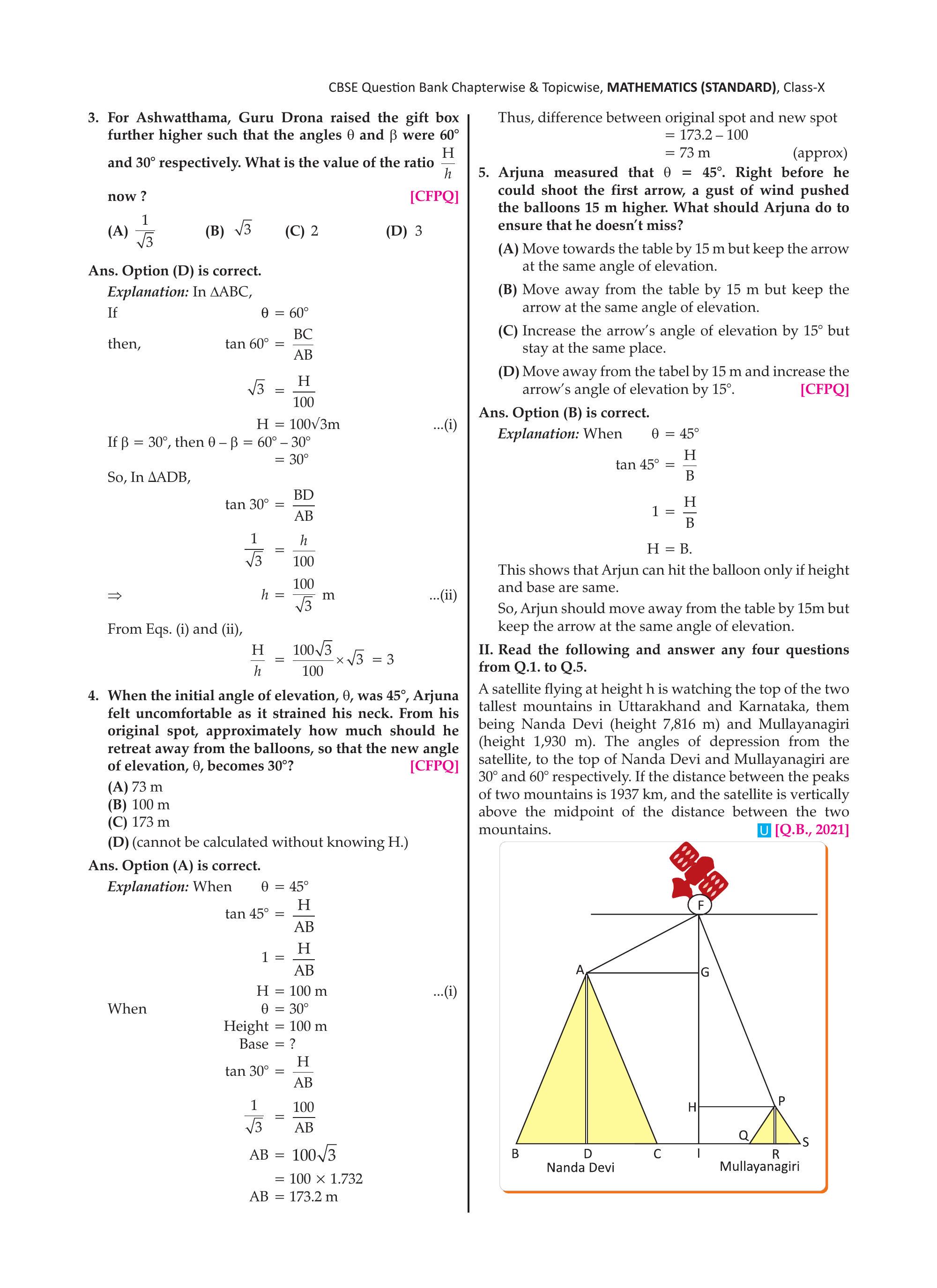 Satellite and mountains figure