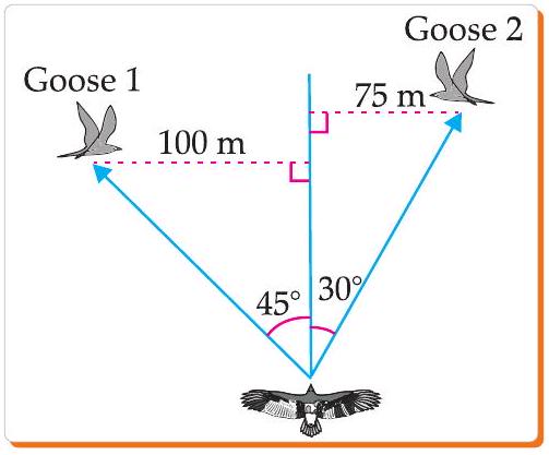 Eagle and geese figure