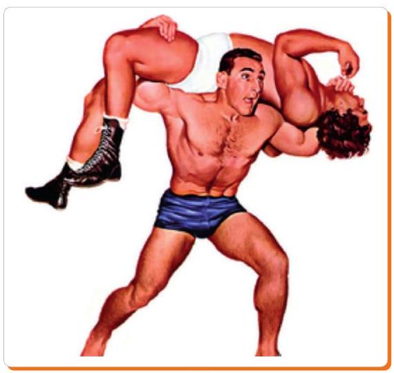 Wrestlers data chart