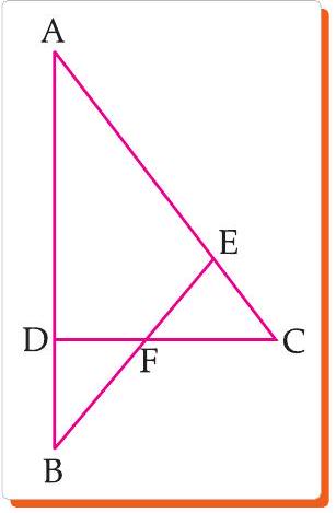 Figure for part b with angle CEF equal to CFE
