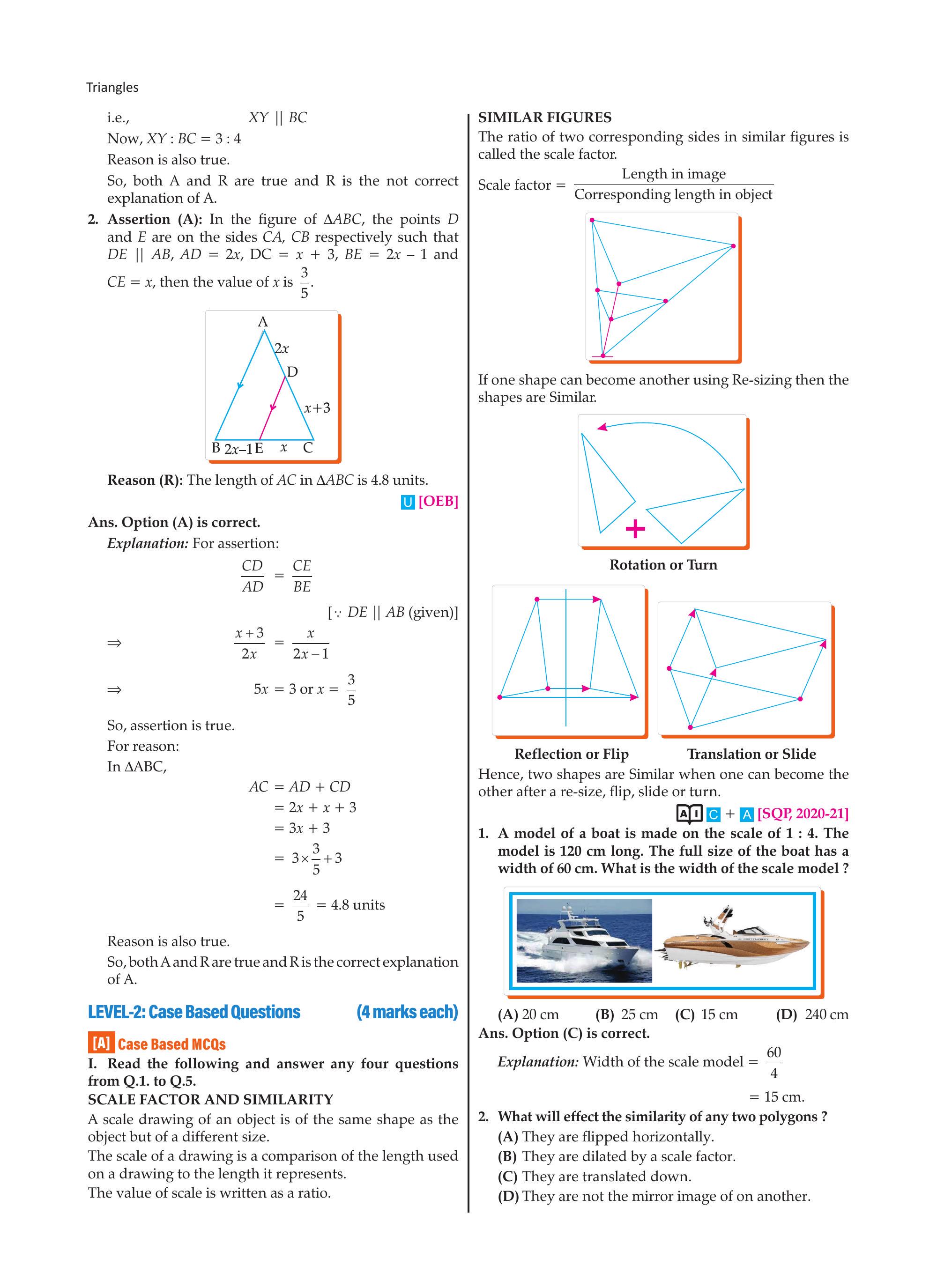 Scale drawing illustration