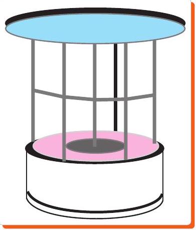 Water tower 40 m high